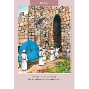 Kaart Psalm 24:4 - Verhoogt, o poorten, nu den boog; 